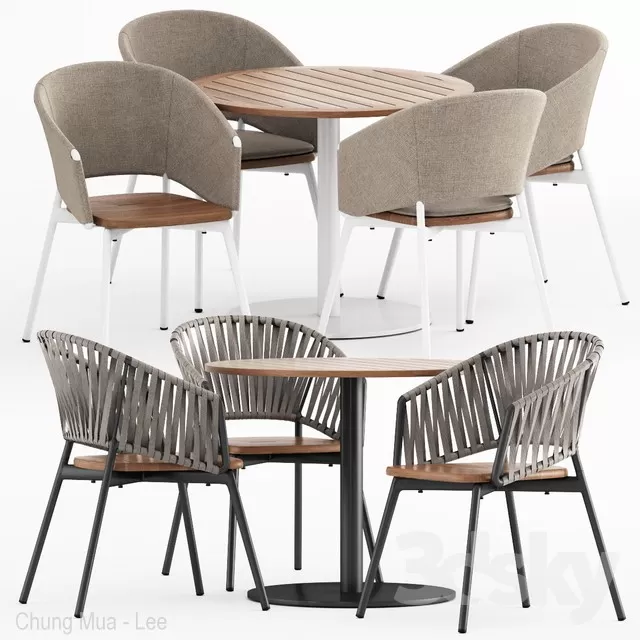 FURNITURE – TABLE CHAIR – 3D MODELS – FREE DOWNLOAD – 11614