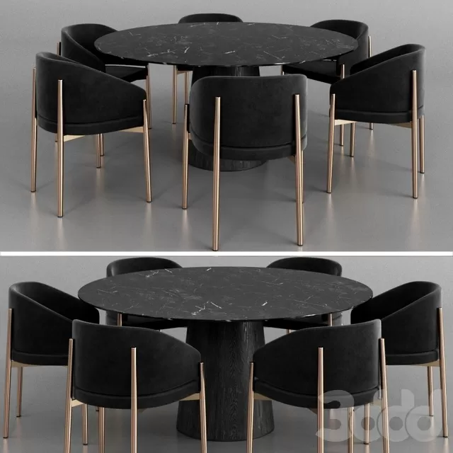 FURNITURE – TABLE CHAIR – 3D MODELS – FREE DOWNLOAD – 11618