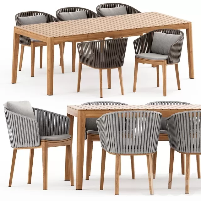 FURNITURE – TABLE CHAIR – 3D MODELS – FREE DOWNLOAD – 11624