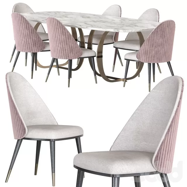 FURNITURE – TABLE CHAIR – 3D MODELS – FREE DOWNLOAD – 11627