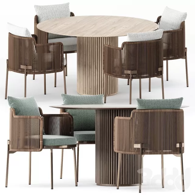 FURNITURE – TABLE CHAIR – 3D MODELS – FREE DOWNLOAD – 11658