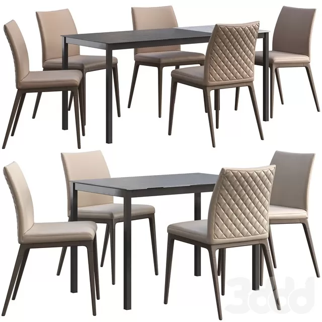 FURNITURE – TABLE CHAIR – 3D MODELS – FREE DOWNLOAD – 11673