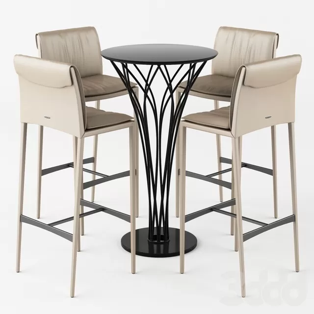 FURNITURE – TABLE CHAIR – 3D MODELS – FREE DOWNLOAD – 11680