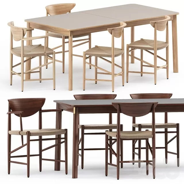 FURNITURE – TABLE CHAIR – 3D MODELS – FREE DOWNLOAD – 11685