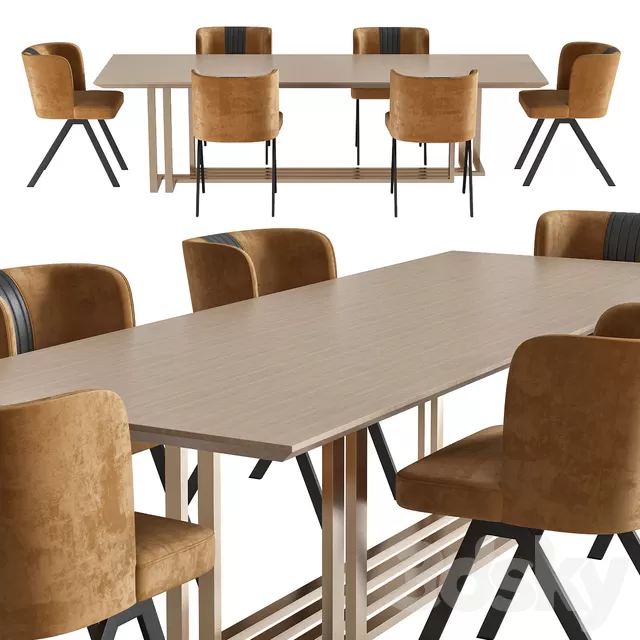 FURNITURE – TABLE CHAIR – 3D MODELS – FREE DOWNLOAD – 11717