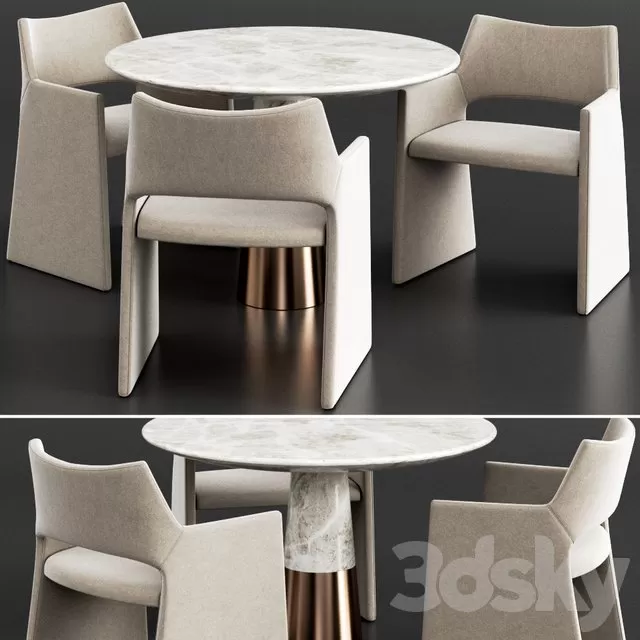 FURNITURE – TABLE CHAIR – 3D MODELS – FREE DOWNLOAD – 11718