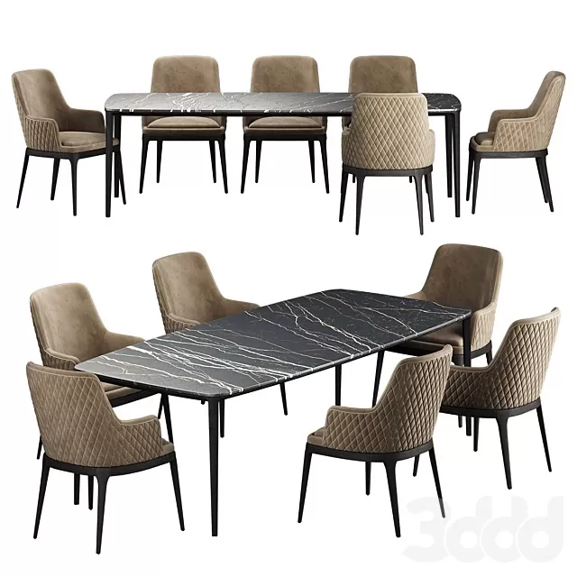 FURNITURE – TABLE CHAIR – 3D MODELS – FREE DOWNLOAD – 11765