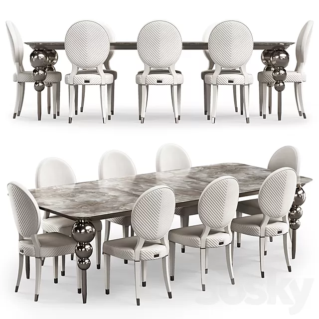 FURNITURE – TABLE CHAIR – 3D MODELS – FREE DOWNLOAD – 11795