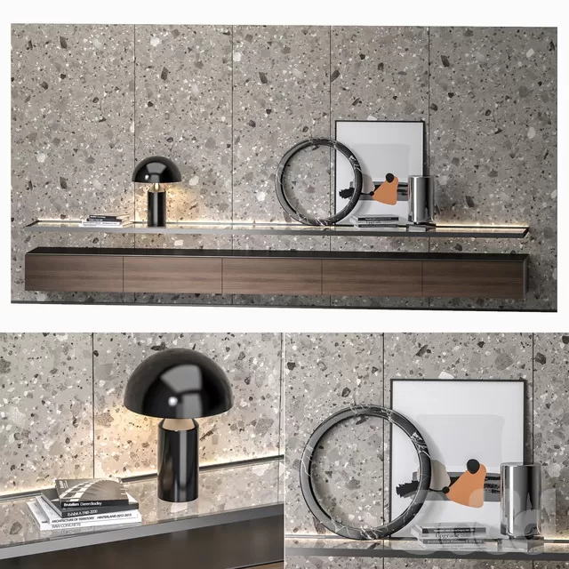 FURNITURE – TV WALL – 3D MODELS – FREE DOWNLOAD – 11950