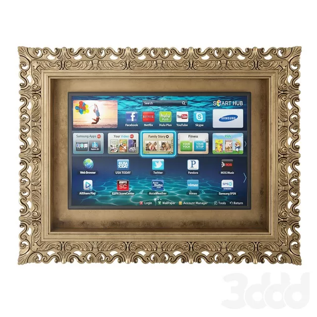 FURNITURE – TV WALL – 3D MODELS – FREE DOWNLOAD – 11959