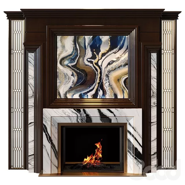 FURNITURE – TV WALL – 3D MODELS – FREE DOWNLOAD – 11985