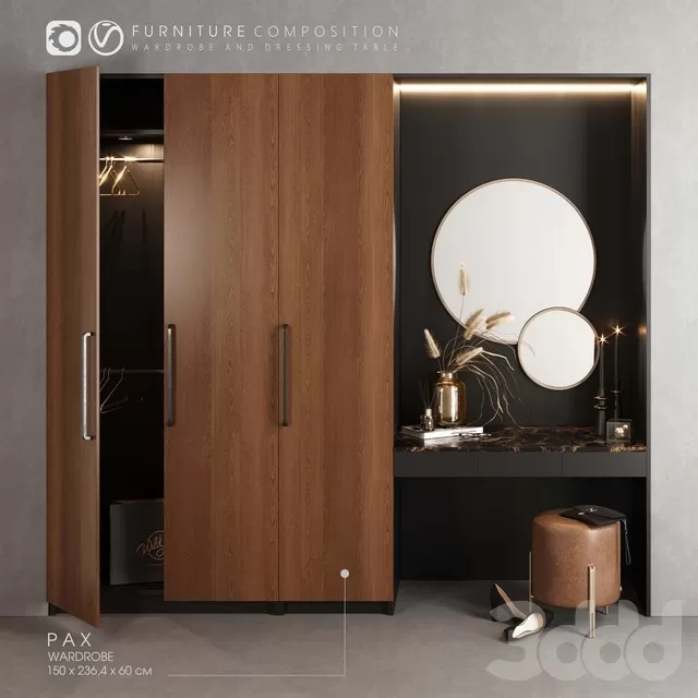 FURNITURE – WAREDROBE & DISPLAY – 3D MODELS – FREE DOWNLOAD – 12168 FURNITURE – WAREDROBE & DISPLAY – 3D MODELS – FREE DOWNLOAD – 12168