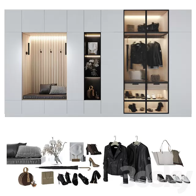 FURNITURE – WAREDROBE & DISPLAY – 3D MODELS – FREE DOWNLOAD – 12191 FURNITURE – WAREDROBE & DISPLAY – 3D MODELS – FREE DOWNLOAD – 12191