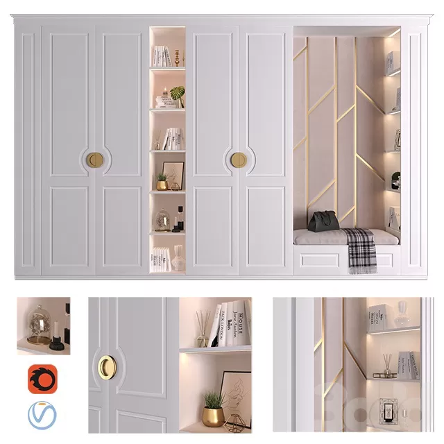 FURNITURE – WAREDROBE & DISPLAY – 3D MODELS – FREE DOWNLOAD – 12199 FURNITURE – WAREDROBE & DISPLAY – 3D MODELS – FREE DOWNLOAD – 12199