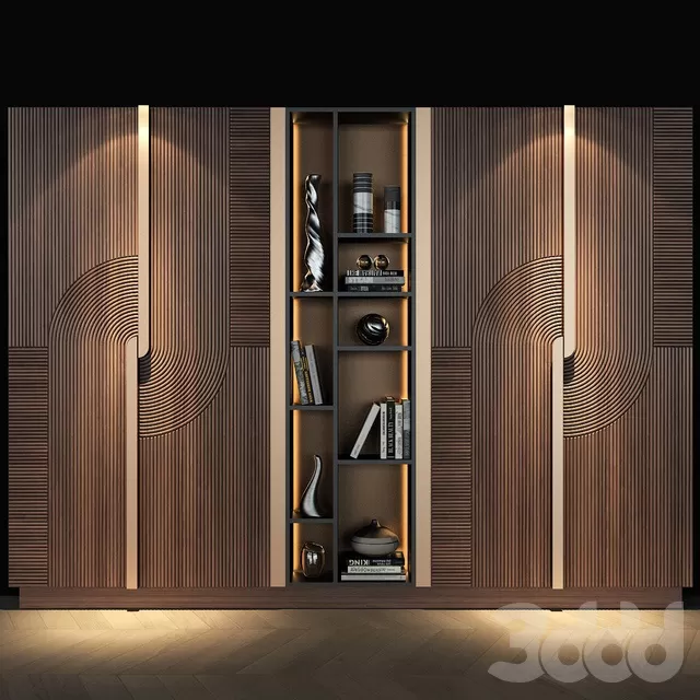 FURNITURE – WAREDROBE & DISPLAY – 3D MODELS – FREE DOWNLOAD – 12220