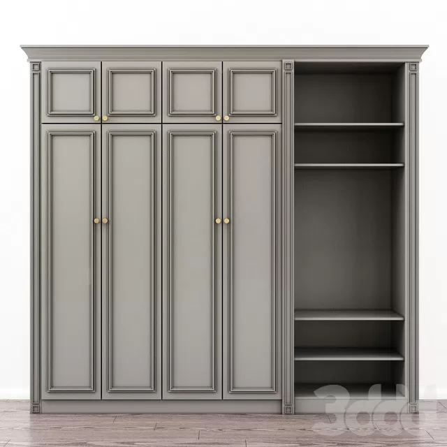 FURNITURE – WAREDROBE & DISPLAY – 3D MODELS – FREE DOWNLOAD – 12225