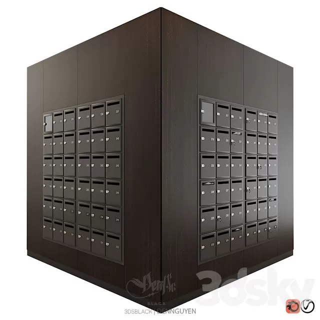 FURNITURE – WAREDROBE & DISPLAY – 3D MODELS – FREE DOWNLOAD – 12227