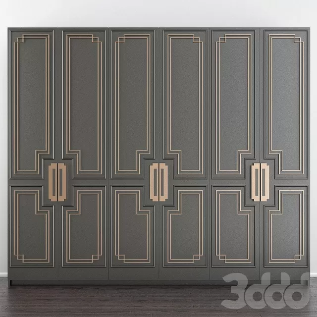 FURNITURE – WAREDROBE & DISPLAY – 3D MODELS – FREE DOWNLOAD – 12231