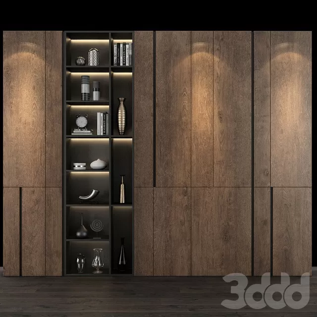 FURNITURE – WAREDROBE & DISPLAY – 3D MODELS – FREE DOWNLOAD – 12246