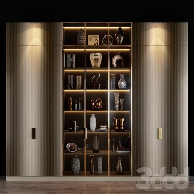 FURNITURE – WAREDROBE & DISPLAY – 3D MODELS – FREE DOWNLOAD – 12260