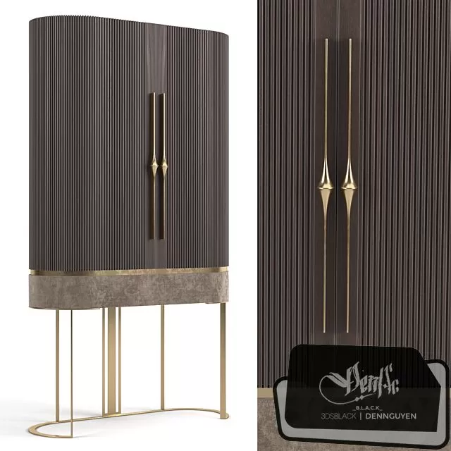 FURNITURE – WAREDROBE & DISPLAY – 3D MODELS – FREE DOWNLOAD – 12280