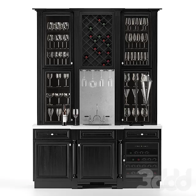 FURNITURE – WAREDROBE & DISPLAY – 3D MODELS – FREE DOWNLOAD – 12287