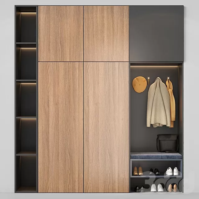 FURNITURE – WAREDROBE & DISPLAY – 3D MODELS – FREE DOWNLOAD – 12289