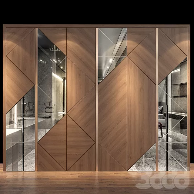 FURNITURE – WAREDROBE & DISPLAY – 3D MODELS – FREE DOWNLOAD – 12294