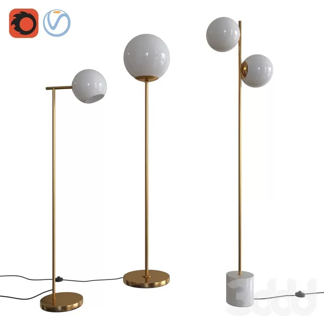 LIGHTING – FLOOR LAMP – 3D MODELS – FREE DOWNLOAD – 12379 LIGHTING – FLOOR LAMP – 3D MODELS – FREE DOWNLOAD – 12379