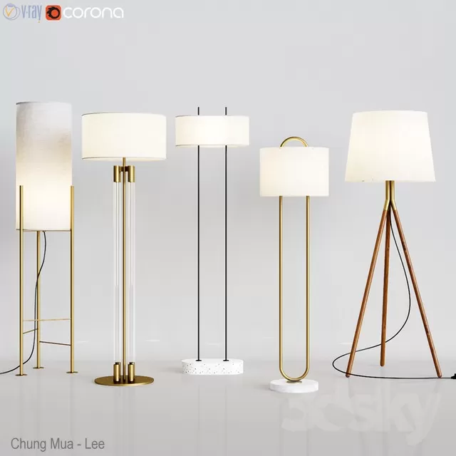 LIGHTING – FLOOR LAMP – 3D MODELS – FREE DOWNLOAD – 12391 LIGHTING – FLOOR LAMP – 3D MODELS – FREE DOWNLOAD – 12391