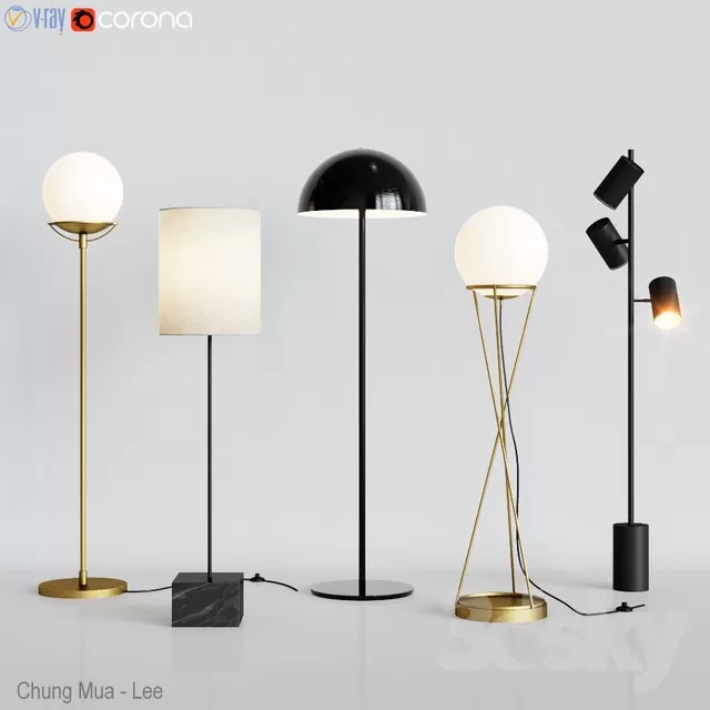 LIGHTING – FLOOR LAMP – 3D MODELS – FREE DOWNLOAD – 12394 LIGHTING – FLOOR LAMP – 3D MODELS – FREE DOWNLOAD – 12394