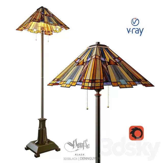 LIGHTING – FLOOR LAMP – 3D MODELS – FREE DOWNLOAD – 12475