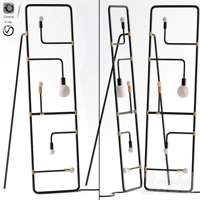 LIGHTING – FLOOR LAMP – 3D MODELS – FREE DOWNLOAD – 12498