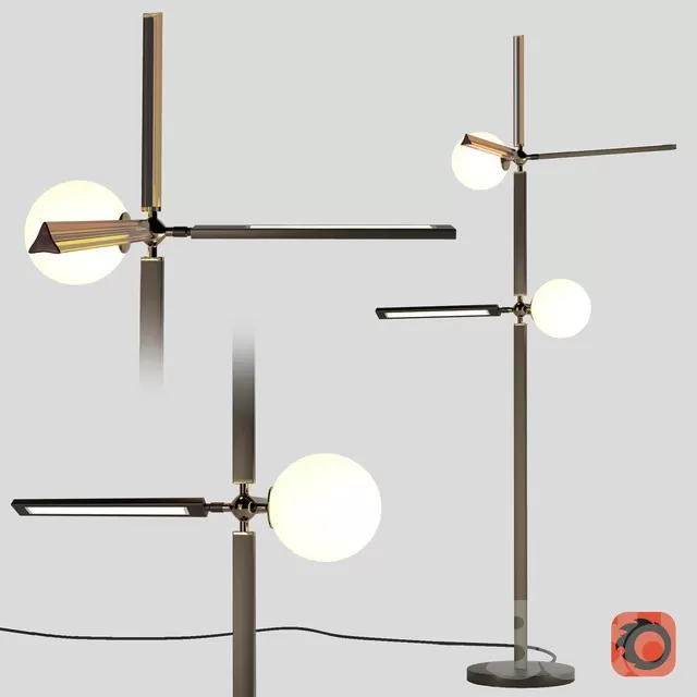 LIGHTING – FLOOR LAMP – 3D MODELS – FREE DOWNLOAD – 12519