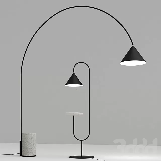 LIGHTING – FLOOR LAMP – 3D MODELS – FREE DOWNLOAD – 12606