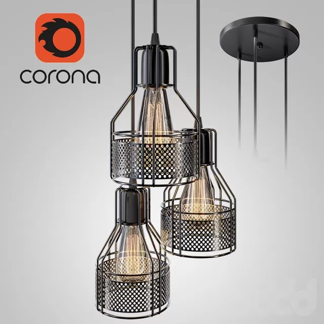 LIGHTING – PENDANT LIGHT – 3D MODELS – FREE DOWNLOAD – 12700