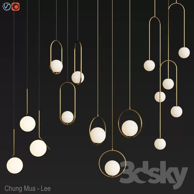 LIGHTING – PENDANT LIGHT – 3D MODELS – FREE DOWNLOAD – 12717