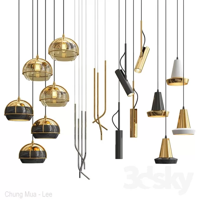 LIGHTING – PENDANT LIGHT – 3D MODELS – FREE DOWNLOAD – 12758