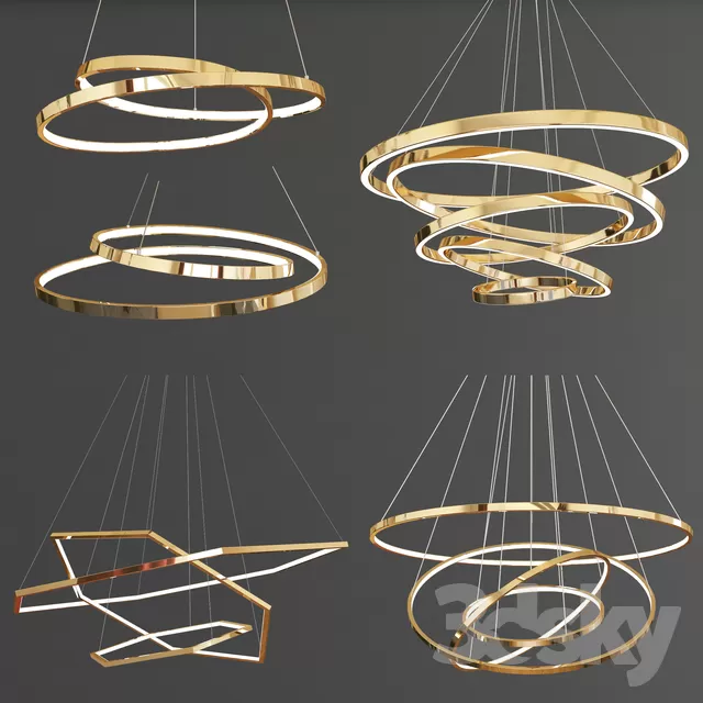 LIGHTING – PENDANT LIGHT – 3D MODELS – FREE DOWNLOAD – 12882