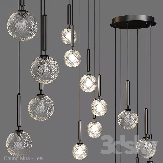 LIGHTING – PENDANT LIGHT – 3D MODELS – FREE DOWNLOAD – 12889