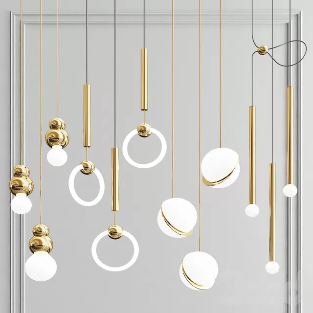 LIGHTING – PENDANT LIGHT – 3D MODELS – FREE DOWNLOAD – 12896