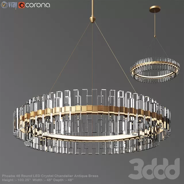 LIGHTING – PENDANT LIGHT – 3D MODELS – FREE DOWNLOAD – 12913