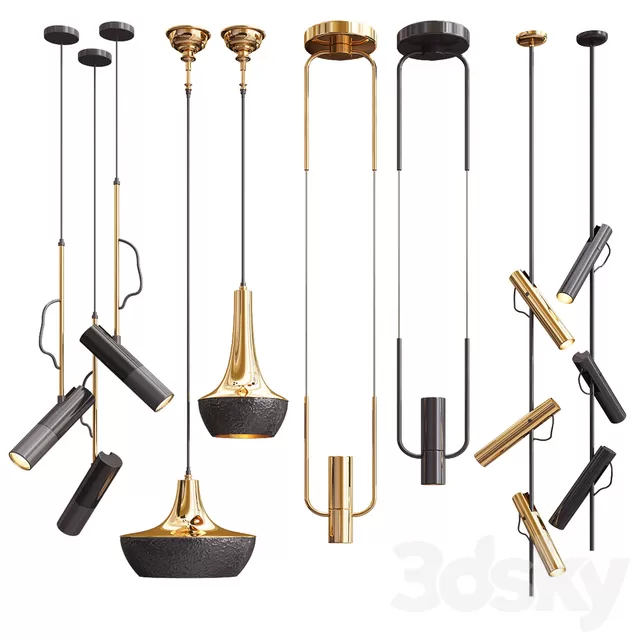 LIGHTING – PENDANT LIGHT – 3D MODELS – FREE DOWNLOAD – 12975