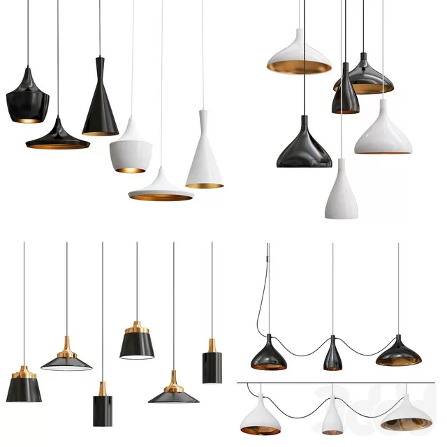 LIGHTING – PENDANT LIGHT – 3D MODELS – FREE DOWNLOAD – 12981