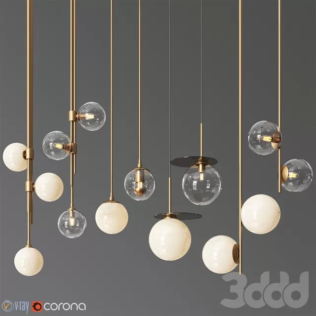 LIGHTING – PENDANT LIGHT – 3D MODELS – FREE DOWNLOAD – 12992