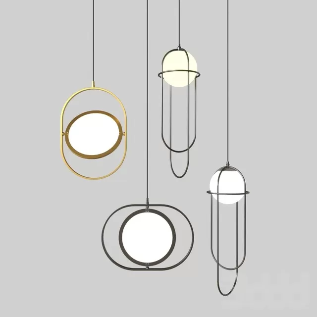 LIGHTING – PENDANT LIGHT – 3D MODELS – FREE DOWNLOAD – 13006