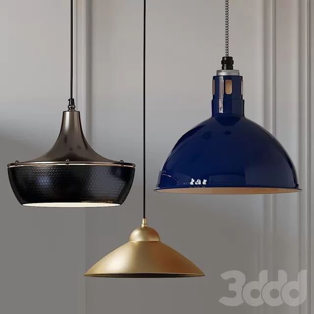 LIGHTING – PENDANT LIGHT – 3D MODELS – FREE DOWNLOAD – 13026