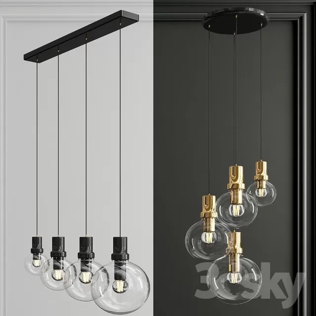 LIGHTING – PENDANT LIGHT – 3D MODELS – FREE DOWNLOAD – 13065