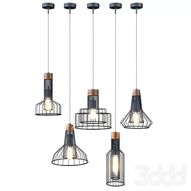 LIGHTING – PENDANT LIGHT – 3D MODELS – FREE DOWNLOAD – 13074