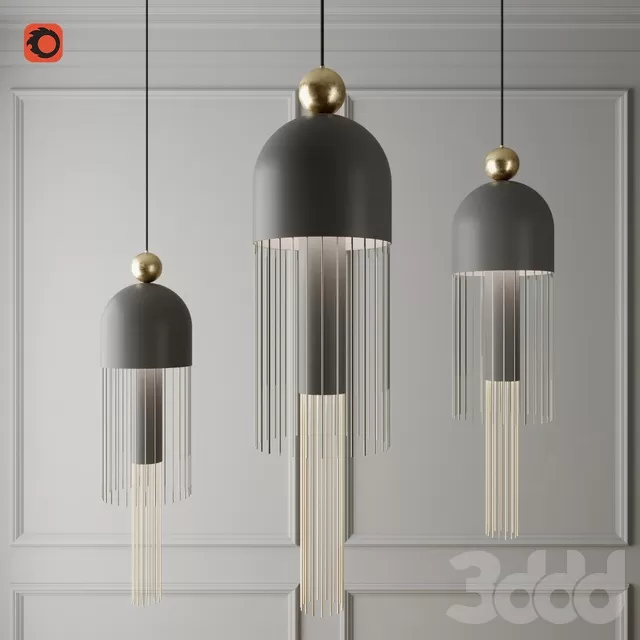LIGHTING – PENDANT LIGHT – 3D MODELS – FREE DOWNLOAD – 13092